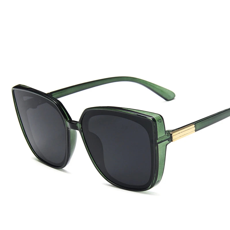 RBROVO Cateye Designer Sunglasses Women High Quality Retro Sunglasses Women Square Glasses Women/Men Luxury Oculos De Sol
