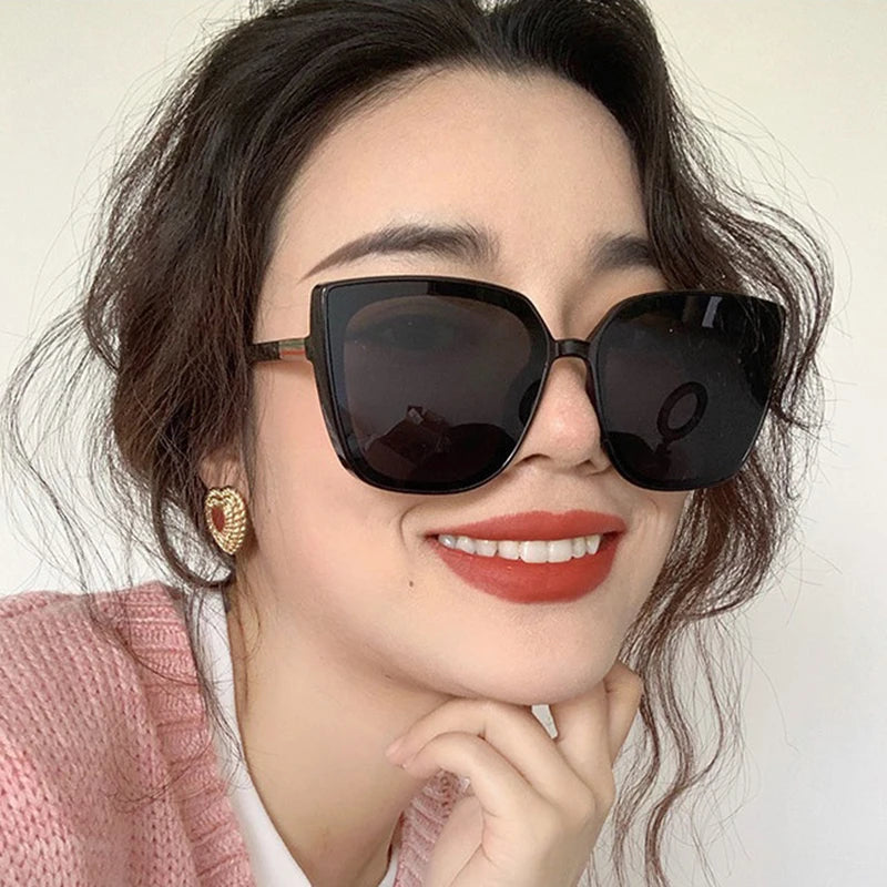 RBROVO Cateye Designer Sunglasses Women High Quality Retro Sunglasses Women Square Glasses Women/Men Luxury Oculos De Sol