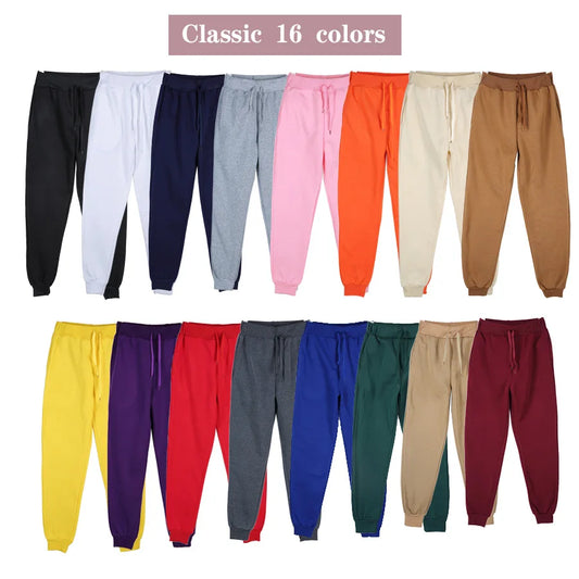 New Ms Joggers Brand Woman Trousers Casual Pants Sweatpants Jogger 15 Color Casual Fitness Workout Running Sporting Clothing