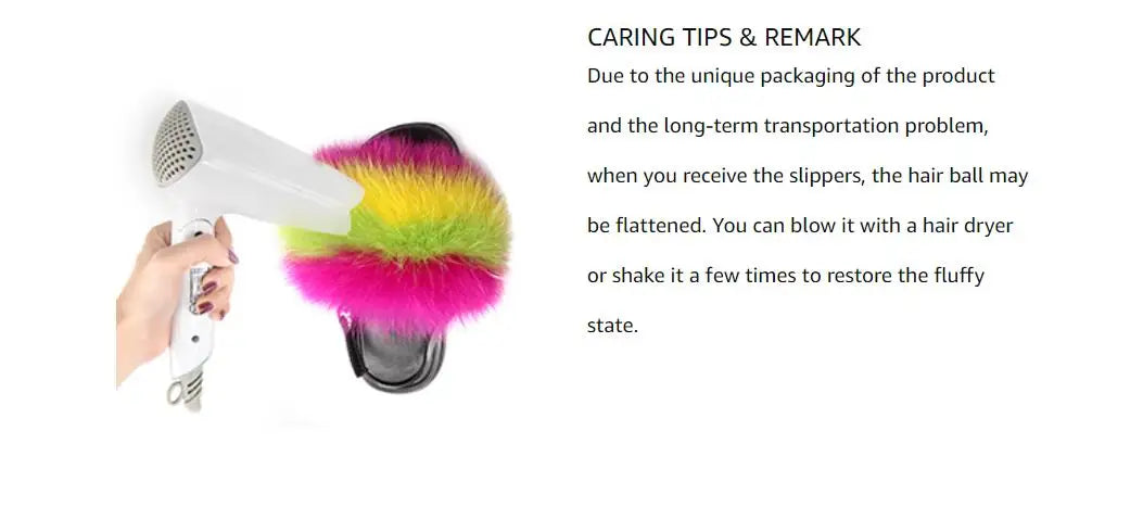 Hot Sale Summer Women Fox Fur Slippers Furry Slippers Designer Fur Slides Girls Black Fur Slides Gorgeous Big Fur Slides Sandal