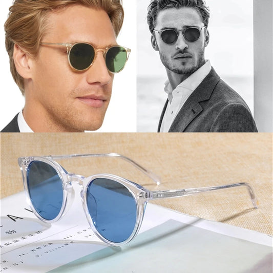 Unisex Classic Sunglasses O'malley Brand Polarized Sunglasses Men Women OV5183 Male Sun Glasses Women Oculos de sol