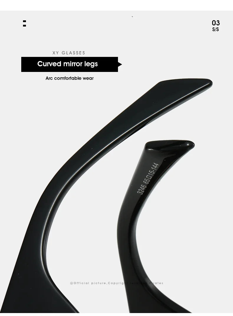 Gafas de sol extragrandes con montura grande y patillas caladas, protección UV400 para mujer, modelo 2025, elegantes gafas de sol de lujo de diseñador.