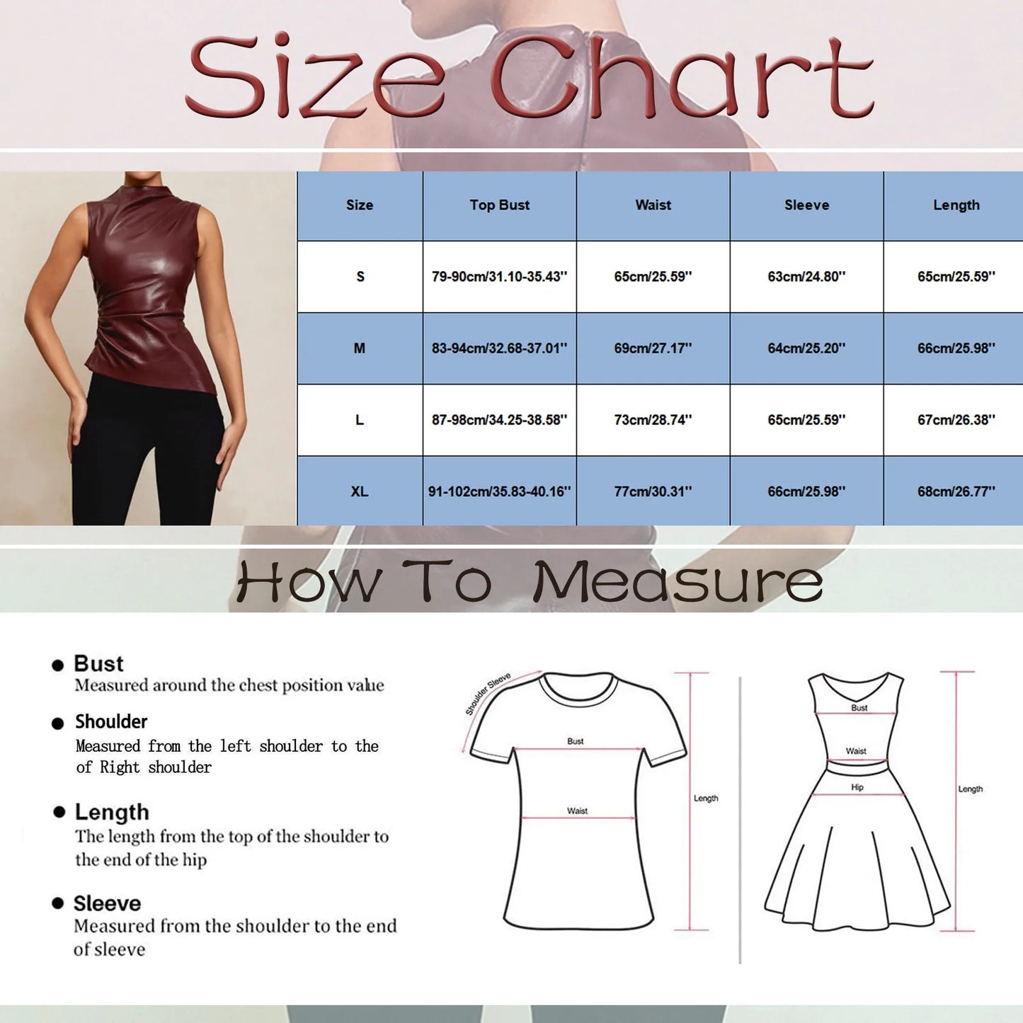 PU Leather Tank Tops Women Summer Sleeveless Pleated Slim Female Top Sexy Sheath Zipper Elastic Lady Ruched Shirt Streetwear