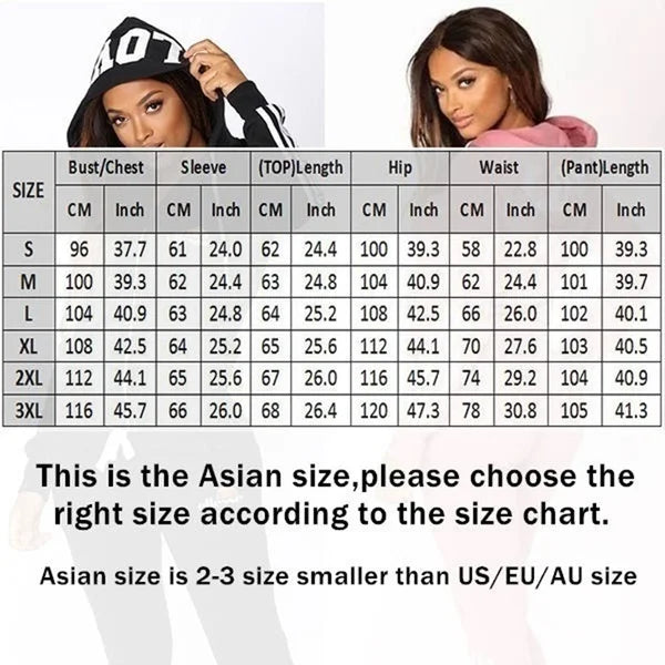 Womens Outfit 2023 Hot Hot Sale Fashion Zip 2 Pieces Suit Spring Autumn Sweatshirt Set Casual High Quality Pants Jogging Clothes