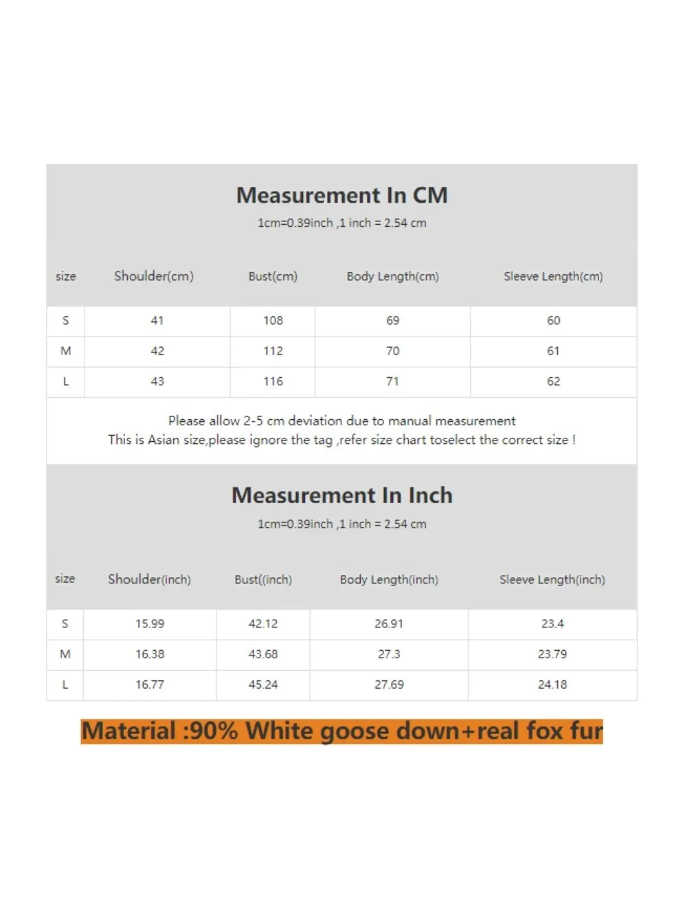2024 Winter New Luxury Natural Fox Fur Collar White Goose Down Jacket Women Warm Parkas Slim Coat with Belt Outwear  Female