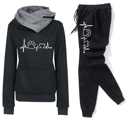 Casual Women's Suit Hot Sales Full Sets Daily Printing Sports Comfortable Gym Fashion High-quality 2024 Jogging Hoodies Outdoors
