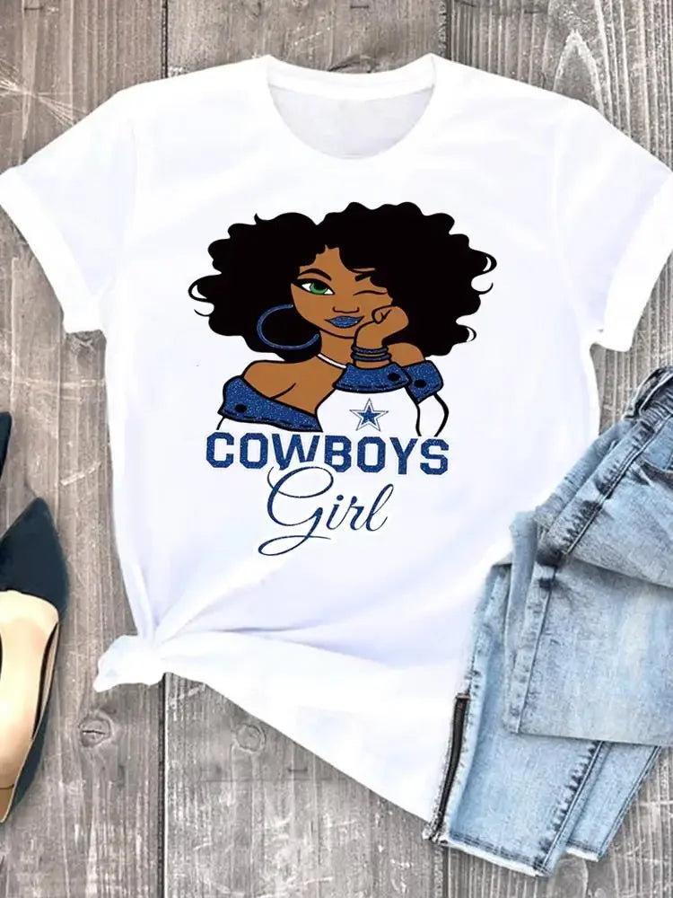 Flower Letter Trend 90s Cute Casual Clothes Female T-shirts Short Sleeve Fashion Women Print T Clothing Ladies Graphic Tee