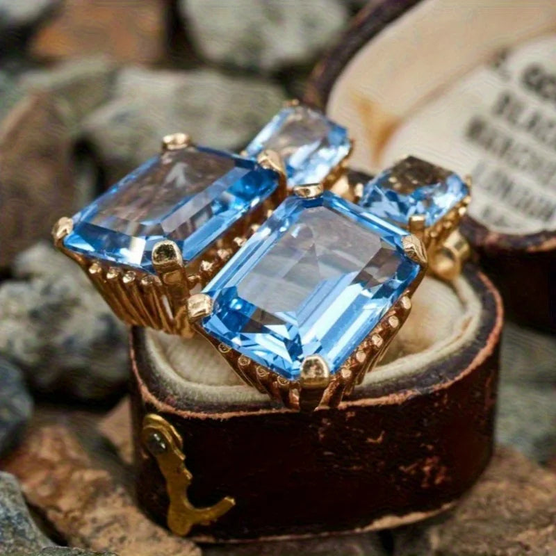 1 Pair Fashionable and Minimalist Style Inlaid with Cubic Zirconia Drop Hook Earrings Jewelry Gift