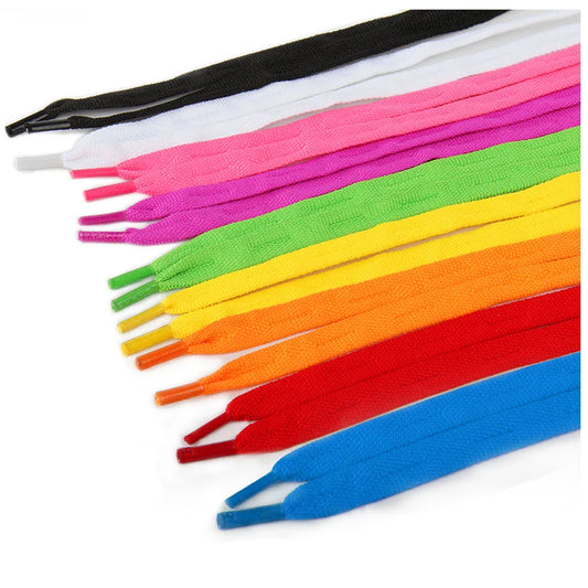 Inline Roller Skates Flat Laces 180cm Wide 1cm Shoelace Wear-resisting Ties Good for SEBA Powerlide Bont Roller Skates Lines